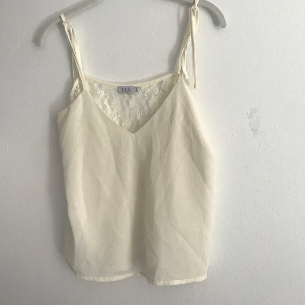 White tank top